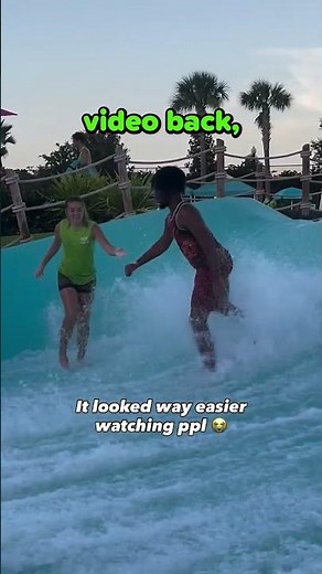 First Time on Surf Machine... It Didn’t Go Well! 😂