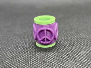 Peace Spinning Dreadlock Bead With 8mm Hole, Hair Accessory, Loc and Dread Bead - Etsy Canada