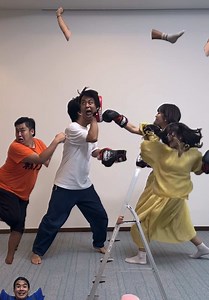 妻とフィッシャーズで体パズルに挑戦