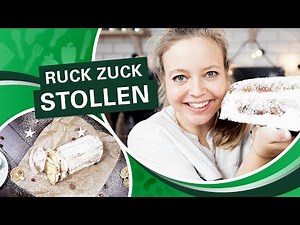 Bake your own Christmas stollen - quick and easy version