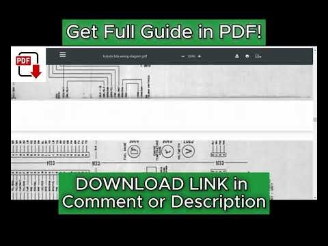 [DIAGRAM] Kubota B26 Wiring Diagram