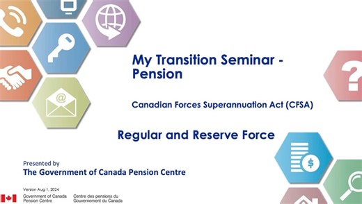 Canadian Armed Forces Pensions