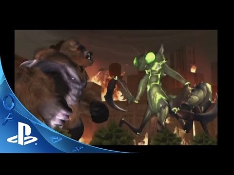 PlayStation Experience 2015: War of the Monsters - Gameplay Video 1 | PS2 to PS4