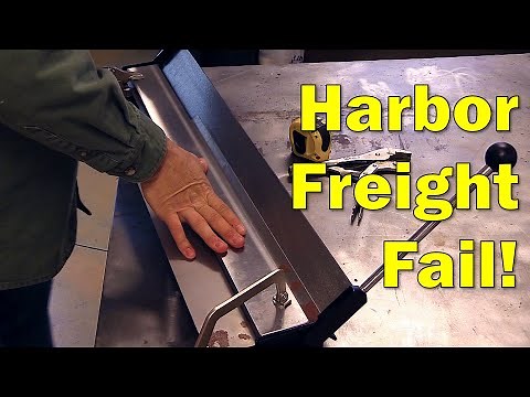 Harbor Freight Fail: Fabricating a Custom Radiator Shroud (How To)