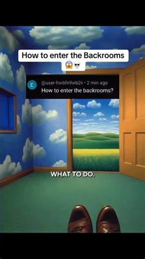 How to Enter the Backrooms... But Should You? 😨🚪 (The Truth Revealed!)"