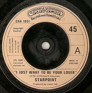 Starpoint - I Just Want To Be Your Lover
