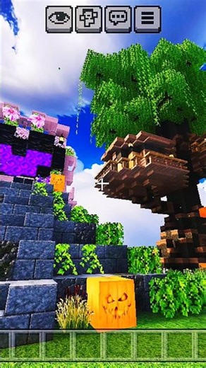 Minecraft beautiful 😍 shaders cinematic in mobile realistic mod #minecraftcinematic #shaders