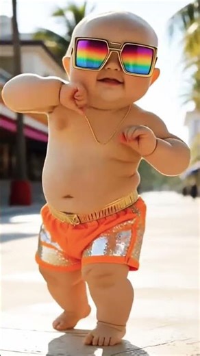 Check_Filmora_AI_dance_to_make_such_a_cute_cool_baby_dance_video!#cutebaby #trending_#viral_#dance