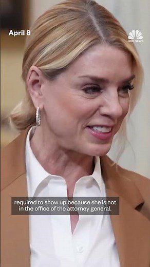 Pam Bondi no longer required to testify in Epstein case