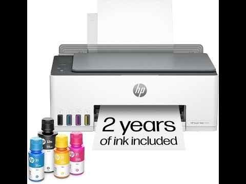 Best Home Printer 2025? HP Smart Tank 5101 AI-Enabled & Refillable