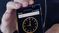 John McAfee, of antivirus fame, reveals "world's most hack-proof" John McAfee Privacy Phone