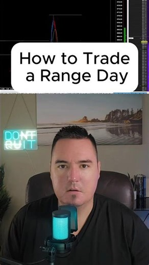 Stop Treating Range Days Like Trend Days #futures #daytrader