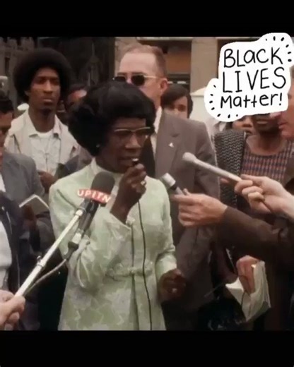 The ugly woman speaking never identified as Black nor did she want to be thought of as a Black woman; because she was not. Marcus Garvey, Shirley Chisholm, Louis Farrakhan, Stokely Carmichael are not American Descendants of Slavery. They are African and Caribbean IMMIGRANTS.