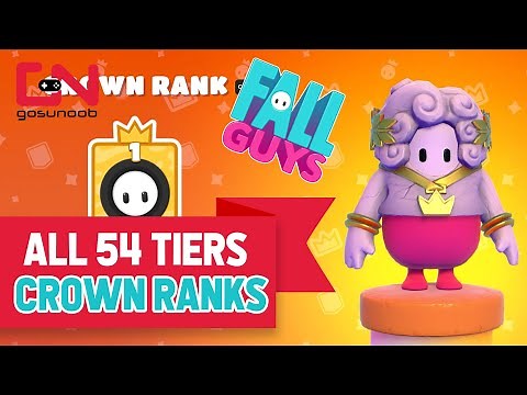 Fall Guys All Crown Ranks Rewards Showcase