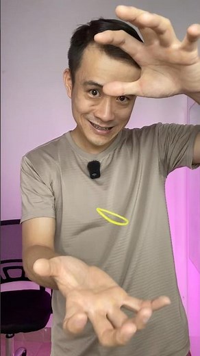 How To Floating Rubber Band Magic Trick!