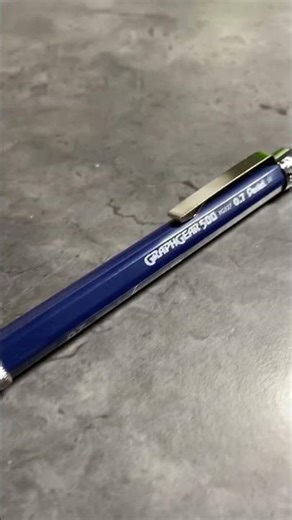 Pentel GraphGear 500 0.7mm review #mechanicalpencil