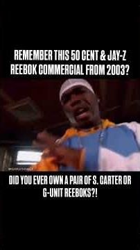 In 2003, Reebok signed both Jay-Z and 50 Cent to separate endorsement deals #50cent #jayz #reebok
