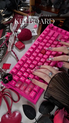 YUNZII RT75 PRO Hot-Pink Wireless Gaming Magnetic Keyboard | Creamy Thocky Typing ASMR