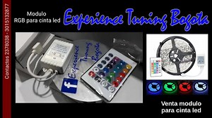 Venta modulo RGB con control remoto para cinta led valor unico 10.000 estamos en la calle 8 # 30 - 26 | Experience Tuning Bogota