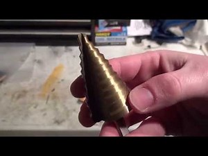 HARBOR FREIGHT: Titanium Nitride Step Drill Bit Set Review