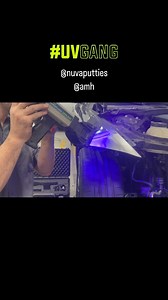 ⚡️UV CURING IN SECONDS ⚡️ Here’s the full video showing the speed this uv putty cures with the spectratek UV lamp. No hardener needed just give it a little mix to remove any air pockets and apply onto the panel. Depending on the work area you can have your putty cured in seconds. Time is money 💰 Always handy to have in your tool kits for when you need that car done ASAP @amhcanada @nuvaputties • #amh #nuvaputties #autobodyshoplife#bodyshop#bodyshoplife#bodyshops#carrepair#carrepairs#repairshop#