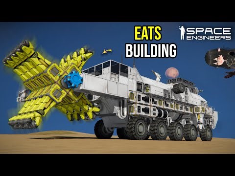 Can a Combine Harvester Work, Space Engineers