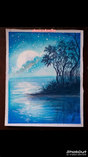 soft pastel Drawing : tutorial #shorts #shortsfeed