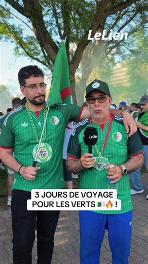 🇨🇦🇺🇸🇩🇿De Montréal à Kansas City pour soutenir les Verts face à l’Argentine !
