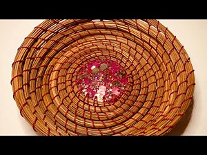 Beginner - Part 2 - Pine Needle Basket How To - Using Jennie Lee Gems’ Kit - Second Row