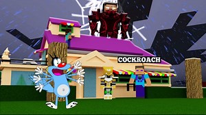 Cockroaches Became Multiple 'HEROBRINE' To Punish Oggy | In Minecraft