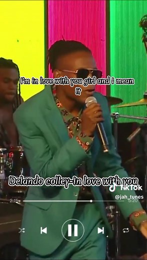 In Love With You Lyrics | Delando Colley | Riddim Songs