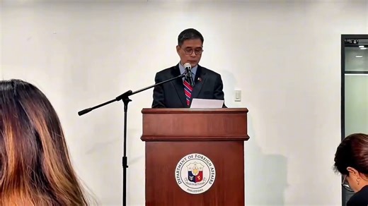 WATCH: Deputy Asec. Rogelio Villanueva is the first DFA spokesperson for maritime issues. “Defensive capabilities and transparency serve vital ends, but diplomacy remains indispensable for securing the country's strategic priorities. The DFA will pursue its mandate patiently, resolutely and without fanfare. Progress may be incremental, but lasting solutions are negotiated over time,” he said. | via Zen Hernandez, ABS-CBN News | ABS-CBN News