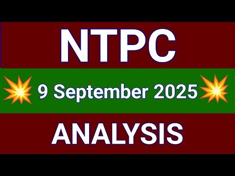 NTPC Share Technical Analysis Today | NTPC Share Price in Hindi | 9 September 2025