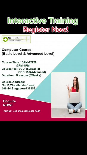 Basic/Advance Computer Course! Register Now! Interactive Training 👍🏻💻 #n2hubtrainingacademy