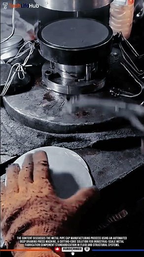 Innovation Deep Drawing: Metal Pipe Cap, Precision Metal Forming, Seamless Tech