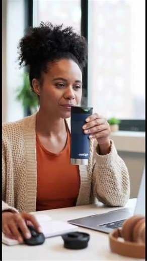 Contigo Byron 16oz Travel Mug | Leak-Proof Stainless Steel Coffee Mug for Hot & Cold Drinks