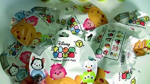 DisneyTsumTsum Blind Bags Surprise Figures Minnie Mouse, Stitch TsumTsum | Fun Toyz Collector
