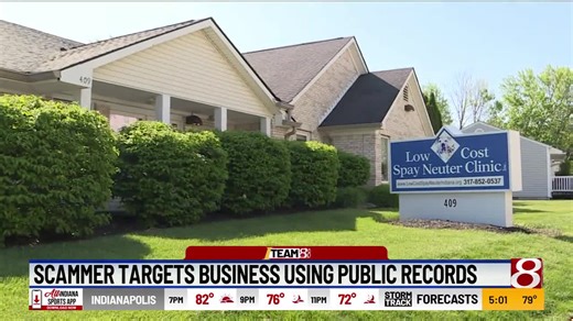 Scammer targets Brownsburg, Indiana, business using public records