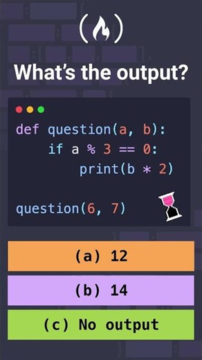 Here's a little programming challenge for you: can you figure out the output of this code?