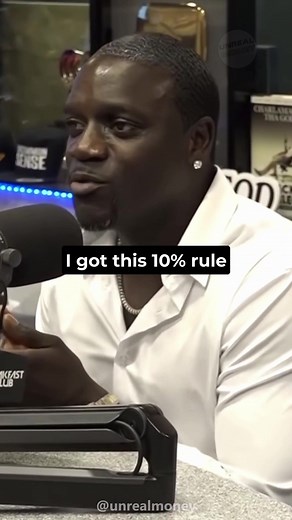Akon's 10% Rule on Money: A Wealth-Building Strategy