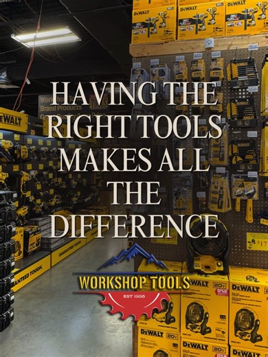 🛠️ Having the right tools makes all the difference. We’ve got what you need to complete the project and get the job done. 💪 🛒 Stop by the store or shop online at WorkshopTools.com #WorkshopTools #DaycareForMen #SmokyMountains #PigeonForge #Sevierville #FamilyOwned #Over30YearsStrong #BuiltToWork #DIYTools #ContractorLife #GarageLife #GetTheJobDone #ShopLocalOnline