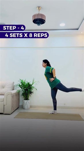 No More Thick Thighs 🔥 5 Exercises at Home (Quick Workout)
