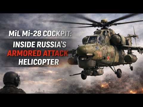 Mil Mi-28 Cockpit: Inside Russia’s Armored Attack Helicopter