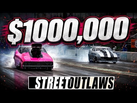 Street outlaws compete for one Million Dollar. The biggest race 