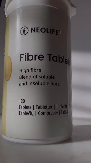 Introducing NeoLife’s new Fibre tablets! 🌾✨ Boost your daily fibre intake with our brand-new Fibre Tablets! Here’s why they’re the perfect addition to your wellness routine: 🌿 High Variety Source of fibre: packed with a unique blend of fruit, vegetable, and grain fibres. 💧 Balanced nutrition: each serving provides 2g of both soluble and insoluble fibre, helping you stay regular and feel great. 🥤 Convenient & easy: Our tablets are easy to swallow—just take them with a full glass of water. 🍃 