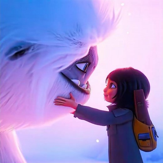 The Moment Yi Met Everest… ❤️ | Abominable Edit #shorts #abominable #edit #movie