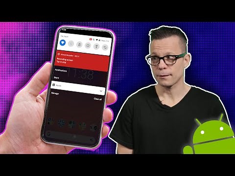 Android 11: How to record your screen