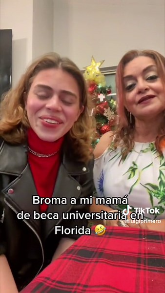 La verdadera historia de Luigi y su mamá en Aruba