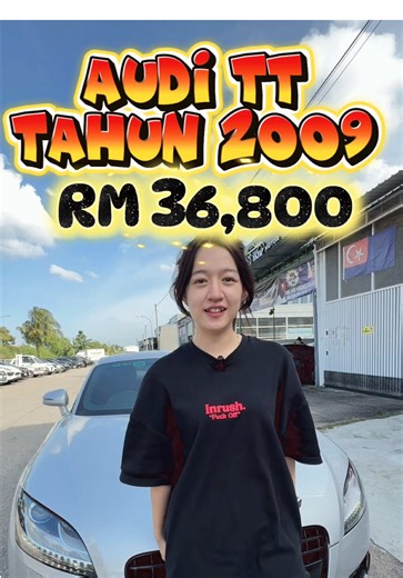 AUDI TT TAHUN 2009 HARGA CASH: RM 36,800 PM/WHATSAPP SEKARANG -0198655268 (IZUMI) 📍SKYLINK MOTOR SDN.BHD 73,JALAN MUTIARA EMAS 7/7, TAMAN MOUNT AUSTIN,81100, JOHOR BAHRU,JOHOR #fyp #audi #tt #tiktok #keretaterpakai