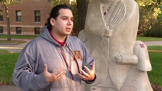 Native student at U of M-Morris looks to honor relatives by keeping Dakota language alive